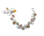 Bracelets By Mariana Butter Pecan Coll. Sun Kissed Peach, Peach, Opal, & Moonlight Swarovski Crystals