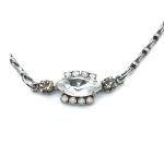 Bracelet by Mariana Elizabeth Coll. Timeless Clear & White Opal Austrian Crystals - Image 2