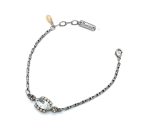 Bracelet by Mariana Elizabeth Coll. Timeless Clear & White Opal Austrian Crystals - Image 3