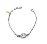 Bracelet by Mariana Elizabeth Coll. Timeless Clear & White Opal Austrian Crystals