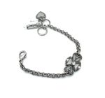 Bracelet By Mariana Elegant Clear, White Opal and Pearl Swarovski Crystals - Image 3