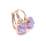 Earrings By Mariana My Treasures Coll. Alluring Violet Ice Swarovski Crystals - Image 3