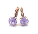 Earrings By Mariana My Treasures Coll. Alluring Violet Ice Swarovski Crystals