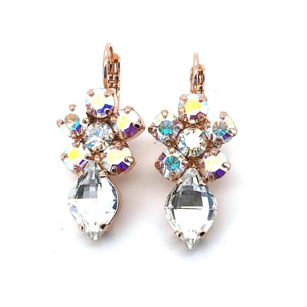 Earrings by Mariana Winds Of Change Coll. Beautiful Clear AB & Clear Austrian Crystals
