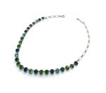 Necklace By Mariana Woman Beautiful Emerald and Olivine Swarovski Crystals-RO - Image 3