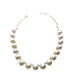 Necklace by Mariana My Treasures Coll. Elegant Cream Pearl Austrian Crystals