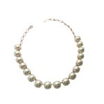 Necklace by Mariana My Treasures Coll. Elegant Cream Pearl Austrian Crystals - Image 3