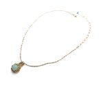 Necklace Pendant by Mariana Rising Sun Coll. Elegant Pacific Opal, Turq, & Drk Amber Austrian Crystals - Image 2