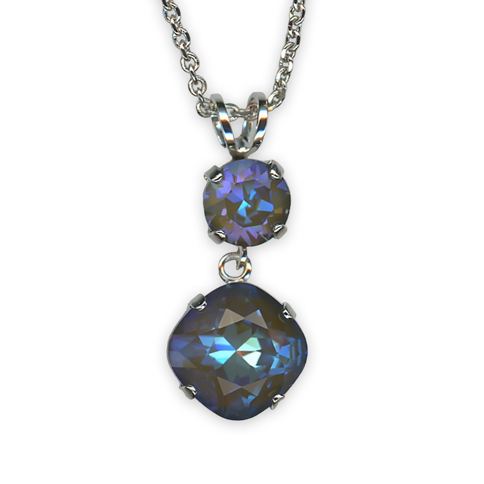 N-5326-0-137137-SP (1) Necklace Pendant by Mariana My Treasures Coll. Alluring Sun Kissed Plum Austrian Crystals - Image 1