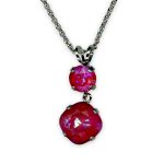 Necklace Pendant by Mariana My Treasures Coll. Stunning Sun Kissed Blush Austrian Crystals - Image 2