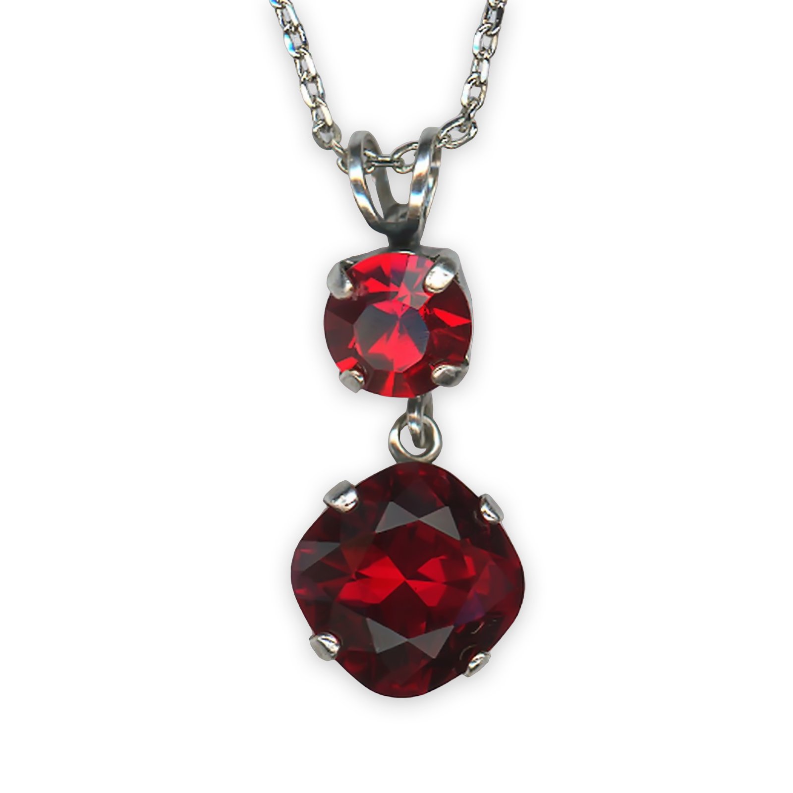 N-5326-0-2140-SP (1) Necklace Pendant by Mariana Firefly Natures Coll. Stunning Siam Austrian Crystals - Image 1