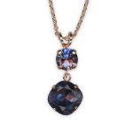Necklace Pendant by Mariana My Treasures Coll. Classy Tanzanite Austrian Crystals - Image 3