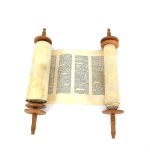 Rare 19th Century Tifara Torah Scroll - Beautiful Ashkenazi Judaica Parchment with Rich History