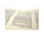 Rare 19th Century Tifara Torah Scroll - Beautiful Ashkenazi Judaica Parchment with Rich History - Image 4