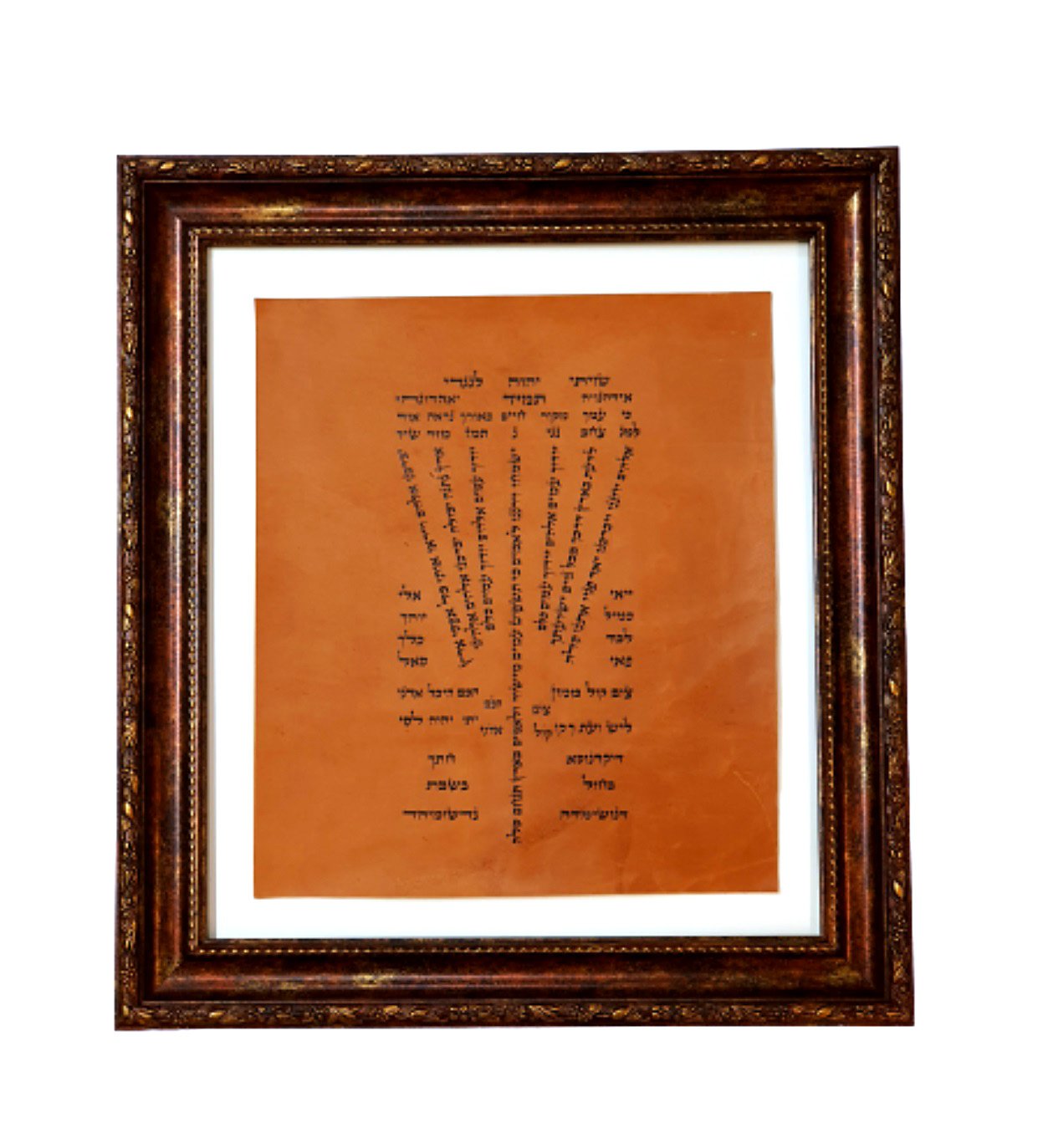621 Authentic Tifara Judaica Handcrafted Scroll - Original Writing by Jewish Religious Scribe on Goil - Image 1