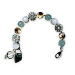 Bracelet by Mariana Seaside Day Coll. Simply Elegant White Opal, Pacific Opal, & Golden Shadow Swarovski Crystals - Image 3