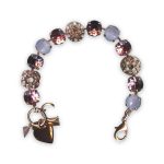 Bracelet by Mariana Ocean Breeze Coll. Lovely Soft Pale Pink, Cyclamen Opal, & Lavender Pink Swarovski Crystals - Image 3