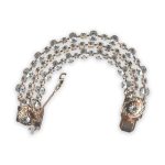 Bracelet By Mariana Woman Timeless Multi-Tier Clear Swarovski Crystals - Image 3