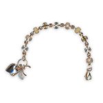 Bracelet by Mariana Peace Joy Of Life Coll. Elegant Sun Kissed Horizon, Riverstone, Clear, & Golden Shadow Austrian Crystals - Image 3