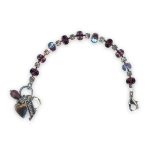 Bracelet by Mariana Misty/Wildberry Coll. Elegant Purple Velvet, Sun Kissed Plum, & Vitral Lt Austrian Crystals - Image 2