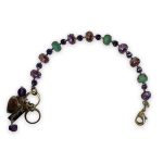 Bracelet By Mariana Woman Adorable Amethyst and Rose Swarovski Crystals - Image 2