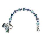 Bracelet by Mariana Tranquil Joy of Life Coll. Gorgeous Teal, Ocean Delite, AB, & Capri Blue Austrian Crystals - Image 3