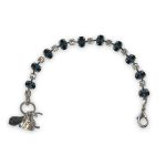 Bracelet by Mariana Spring 2019 Coll. Elegant Montana Blue & Clear Austrian Crystals - Image 2
