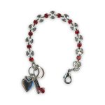 Bracelet By Mariana Woman Glamorous Clear and Light Siam Swarovski Crystals - Image 2