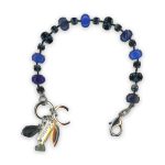 Bracelet By Mariana Tea Time Coll. Fab Lapis Lazuli Mineral, Opal, & Montana Blue Swarovski Crystals - Image 3