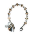 Bracelet by Mariana Moon Dance Coll. Exquisite Lt Amber & Moonlight Austrian Crystals - Image 3