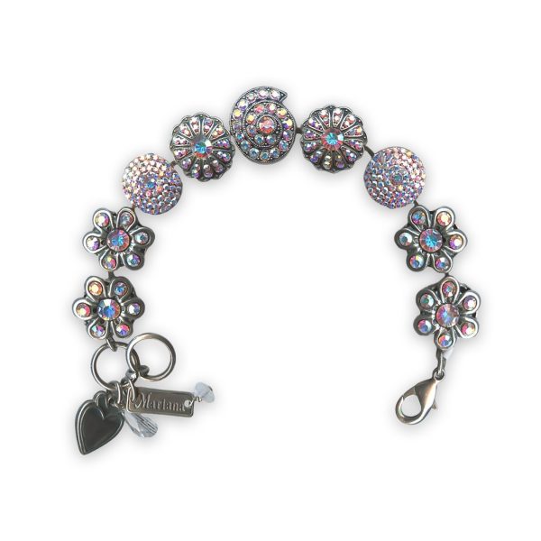 Bracelet by Mariana My Treasures Coll. Shimmering Aurora Boreale Swarovski Crystals