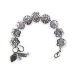 Bracelet by Mariana My Treasures Coll. Shimmering Aurora Boreale Swarovski Crystals - Image 3