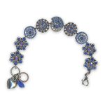 Bracelet by Mariana My Treasures Coll. Glitzy AB & Sapphire Swarovski Crystals