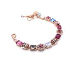Bracelet By Mariana Woman Stunning Sapphire and Rose Swarovski Crystals - Image 3