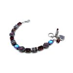 Bracelet By Mariana Woman Charming Plum, Purple and Lilac Swarovski Crystals - Image 4