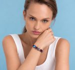 Bracelet By Mariana Woman Charming Plum, Purple and Lilac Swarovski Crystals - Image 3