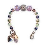 Bracelet By Mariana Woman Lovely Sun Kissed Lavender and Rose Swarovski Crystals - Image 3