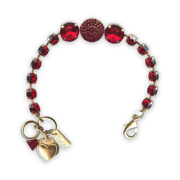 Bracelet by Mariana Primrose Coll. Stunning Siam Swarovski Crystals