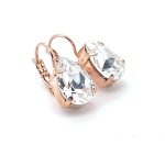 Earrings By Mariana Woman Glamorous Clear Pear Shape Swarovski Crystals - Image 2