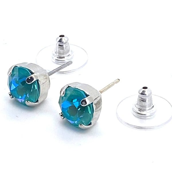 Earrings By Mariana My Treasures Coll. Gorgeous Sun Kissed Laguna Swarovski Crystals - RO