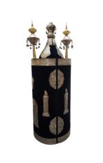 Torah Scroll Worthy of Repair Beautiful Writing Fancy Bag Complete sheets Sephardic By Tifara - Image 5