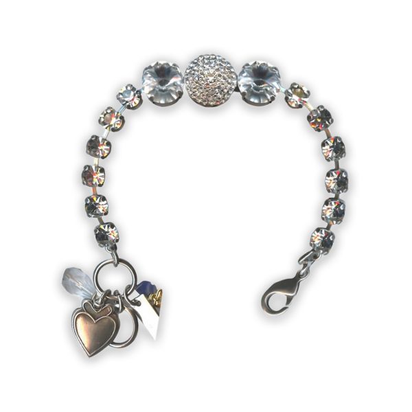 Bracelet by Mariana My Treasures Coll. Simply Elegant Clear Swarovski Crystals