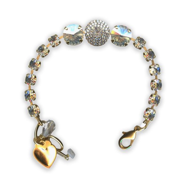Bracelet by Mariana My Treasures Coll. Elegant Moonlight Swarovski Crystals
