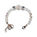 Bracelet by Mariana Forever Coll. Simply Elegant Clear, White Opal, & Pearl Swarovski Crystals