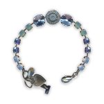 Bracelet by Mariana Daiquiri Coll. Fab Lt Blue, Pacific Opal, Blue Opal, & AB Swarovski Crystals - Image 3