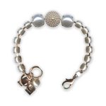 Bracelet by Mariana My Treasures Coll. Timeless Pearl Mineral & Cream Pearl Swarovski Crystals