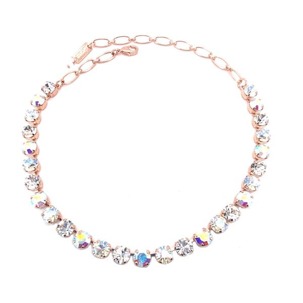 Necklace By Mariana Winds Of Change Coll. Moonlight & Aurora Borealis Swarovski Crystals