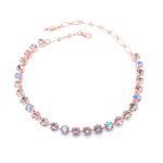 Necklace By Mariana Woman Beautiful Vintage Rose and Amethyst Swarovski Crystals