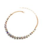 Necklace By Mariana Winds Of Change Coll. Beautiful Patina & Aurora Borealis Swarovski Crystals - Image 3