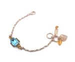 Bracelet by Mariana Kokomo Coll. Adorable Turquoise, Lt Topaz, & Olivine Swarovski Crystals - Image 2